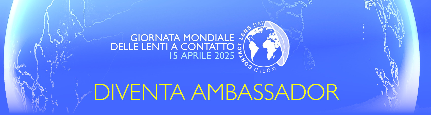 Giornata mondiale delle lenti a contatto 15 aprile 2025